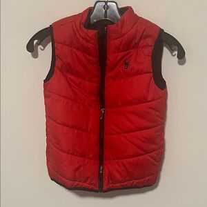 Spyder Red Quilted Puffer Vest